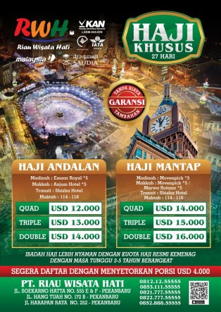 HAJI KHUSUS MANTAP ( QUAD ) 