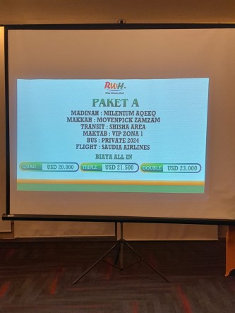 HAJI PERCEPATAN PAKET A  ( QUAD ) 